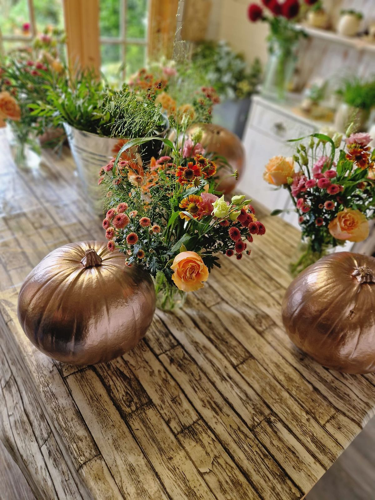 FLORAL PUMPKIN WORKSHOP