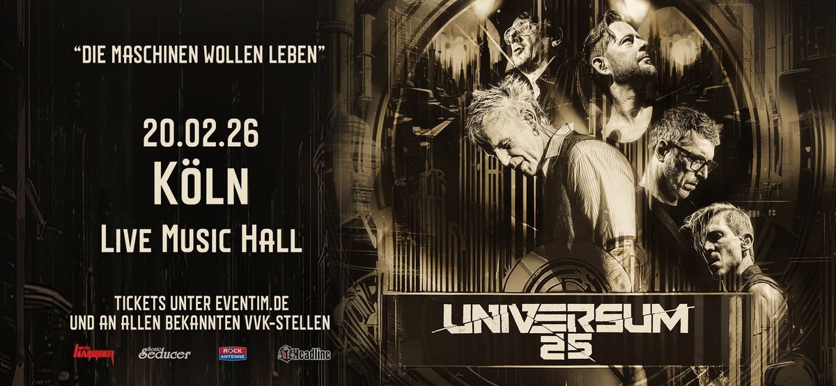 UNIVERSUM25 Live - K\u00f6ln, Live Music Hall