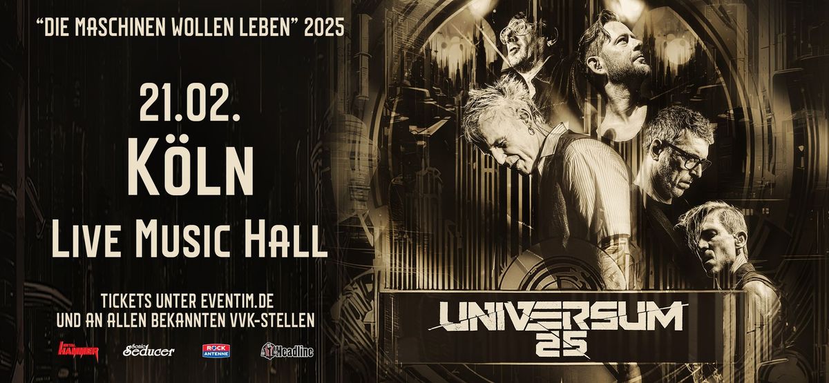 UNIVERSUM25 Live - K\u00f6ln, Live Music Hall