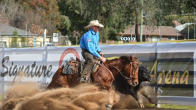 Quentin Stapleton Reined Cowhorse Clinic