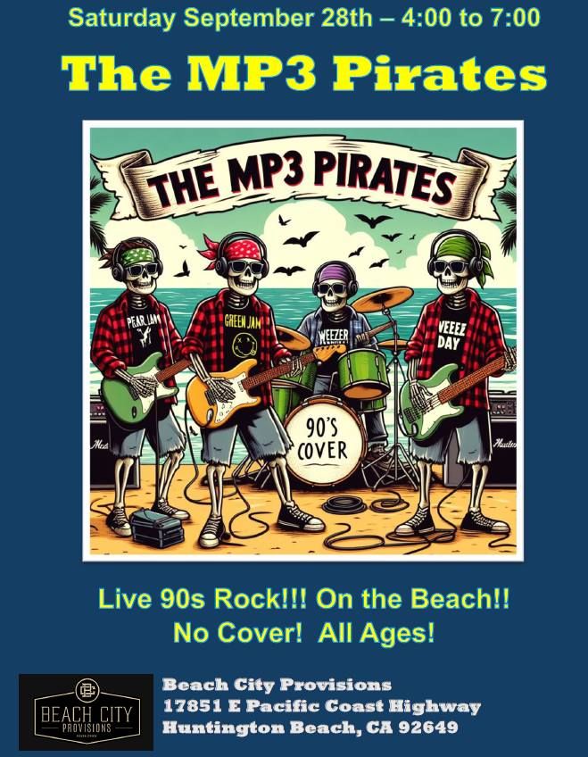 The MP3 Pirates @ Beach City Provisions