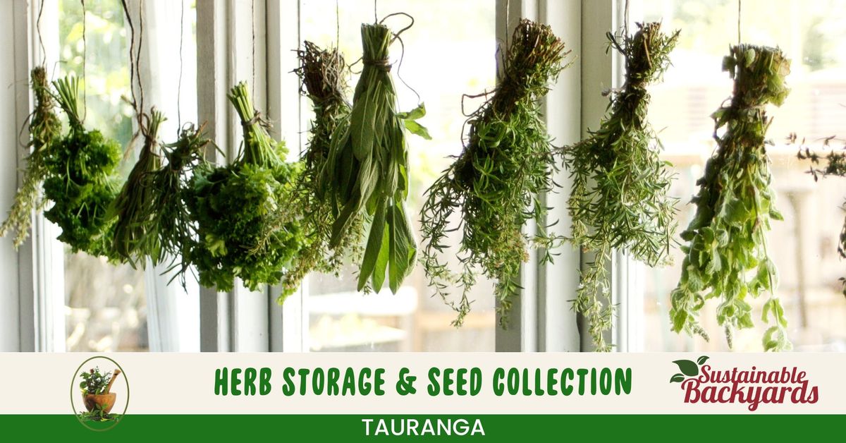 Herb Storage & Seed Collection