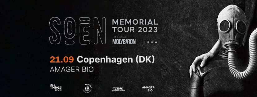 SOEN [Support: Molybaron + Terra] - Amager Bio