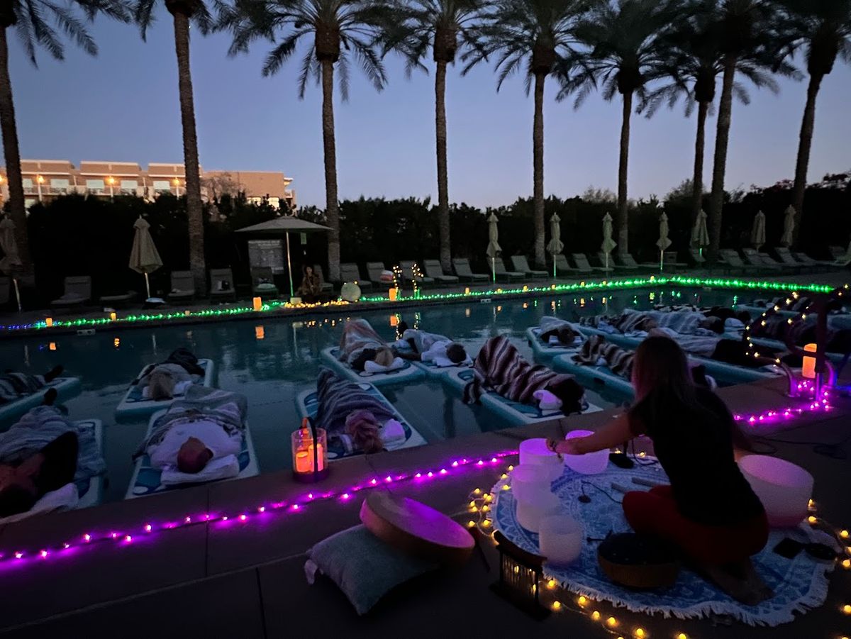 JW Marriott Desert Ridge Floating Sound Bath