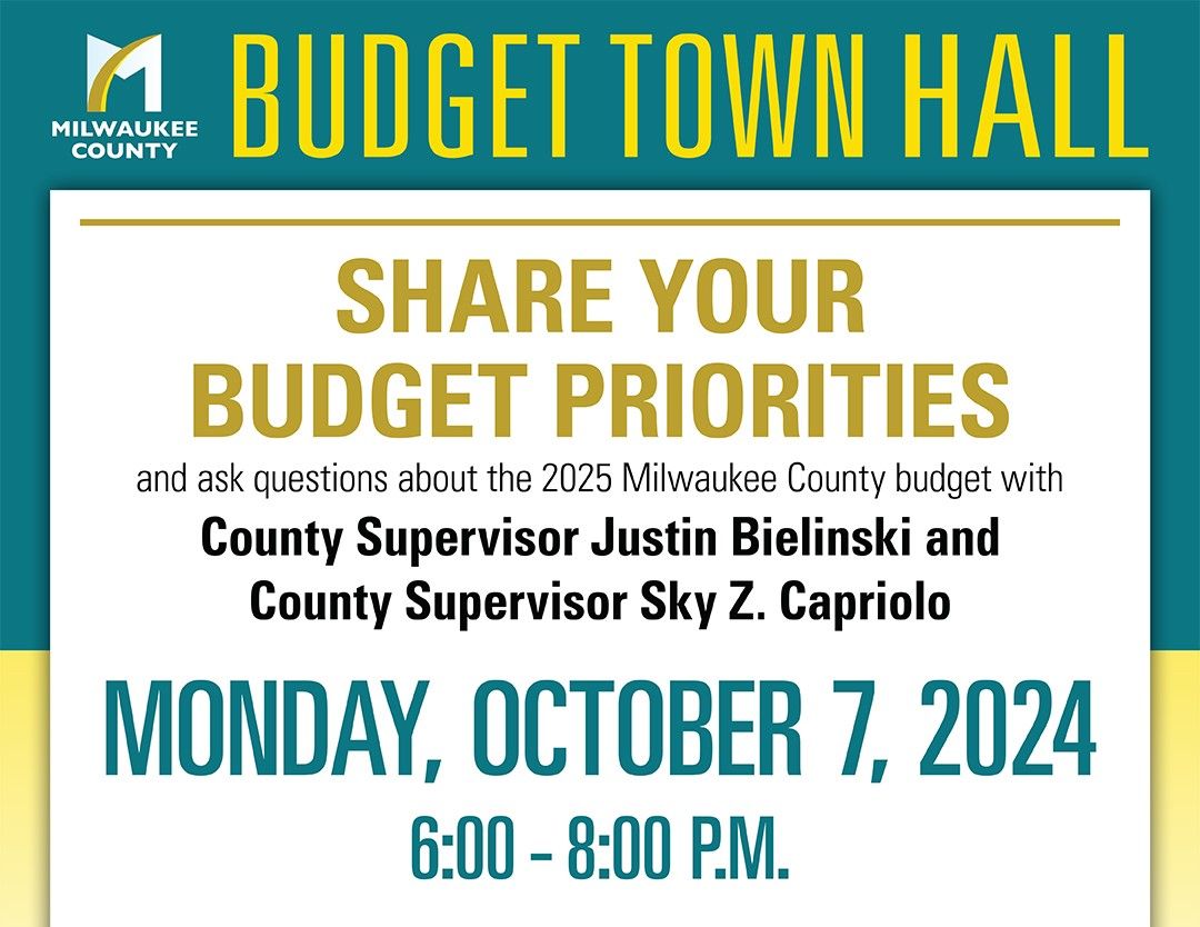 County Budget Town Hall