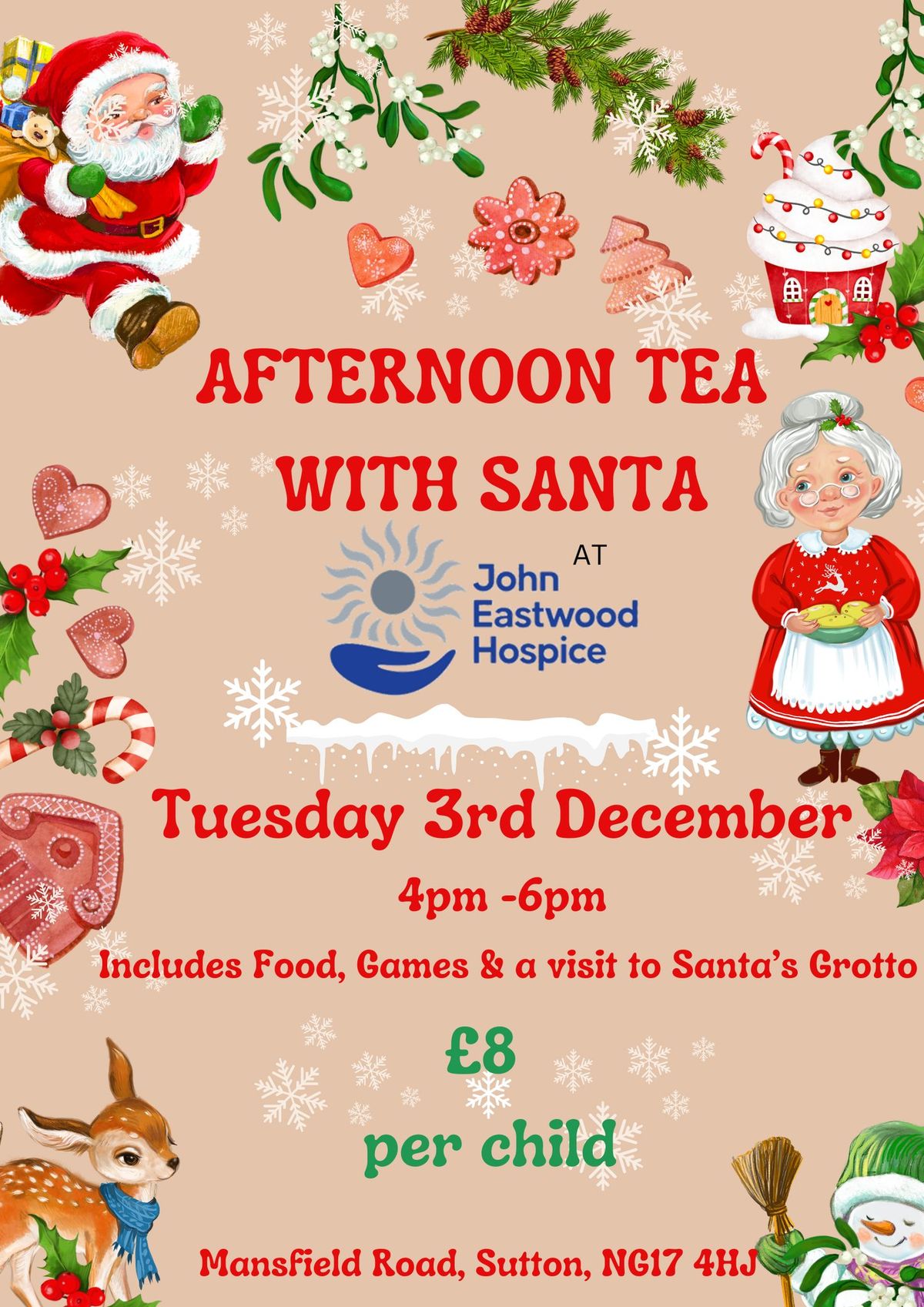 Afternoon Tea with Santa 