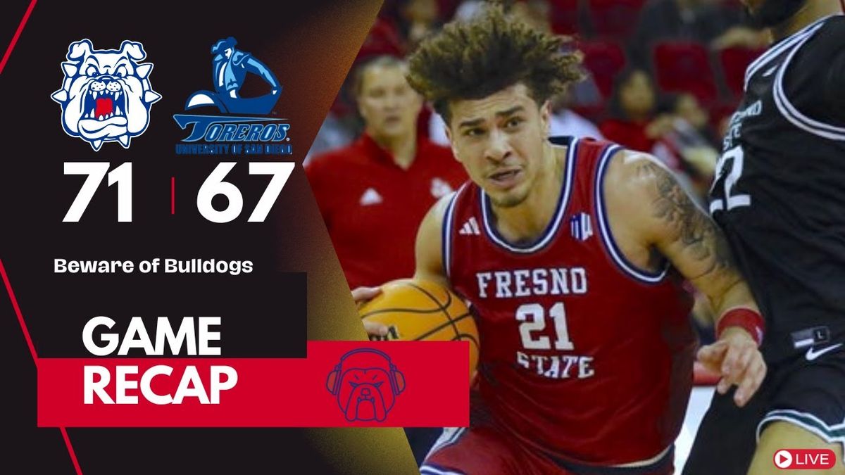 San Diego Toreros at Fresno State Bulldogs Mens Basketball