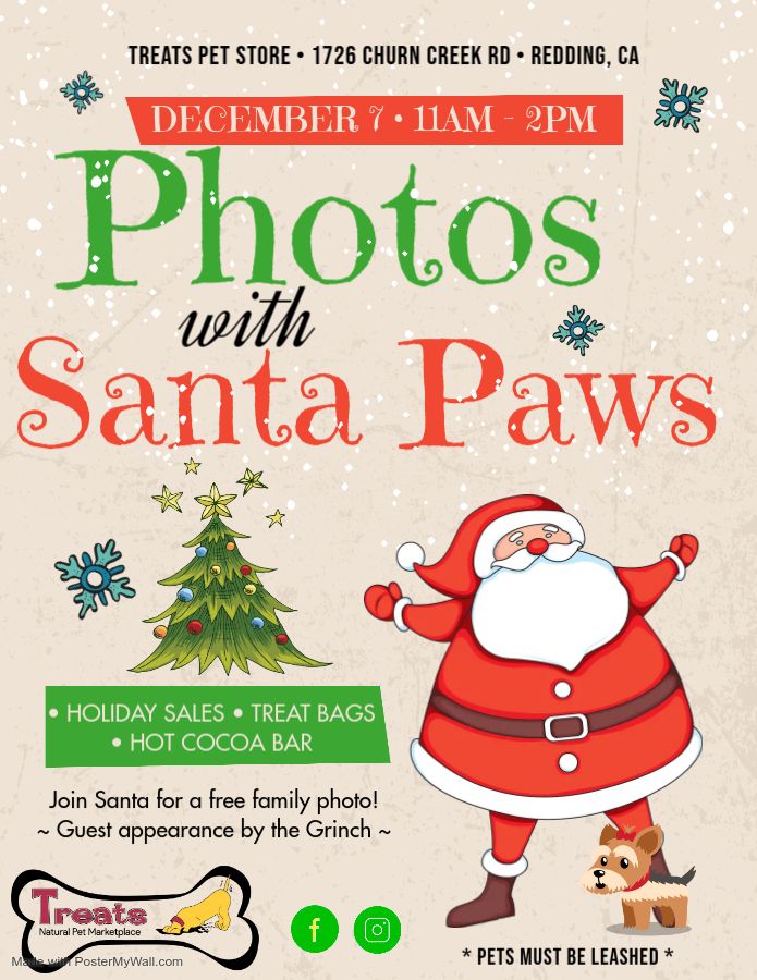 Photos with Santa Paws