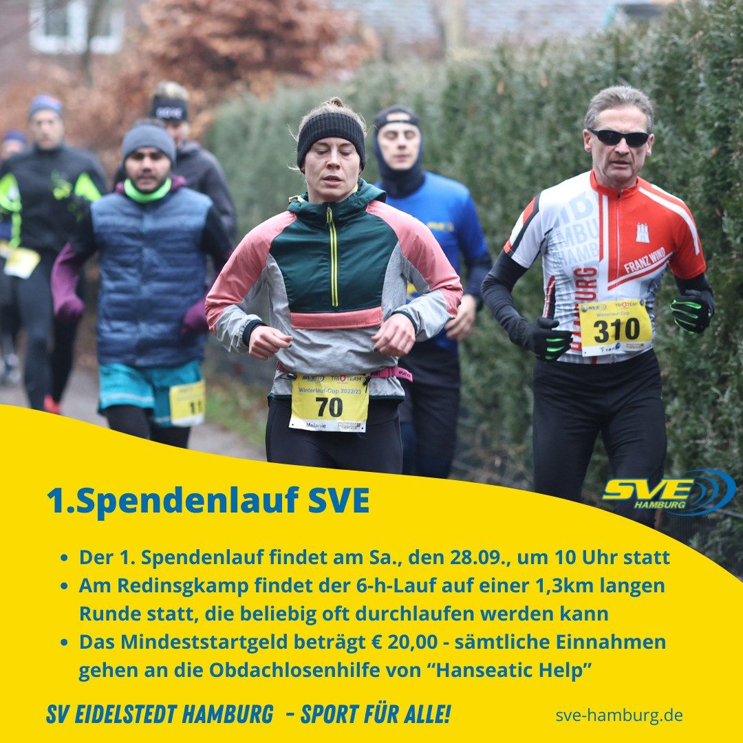 1. Spendenlauf SVE Hamburg