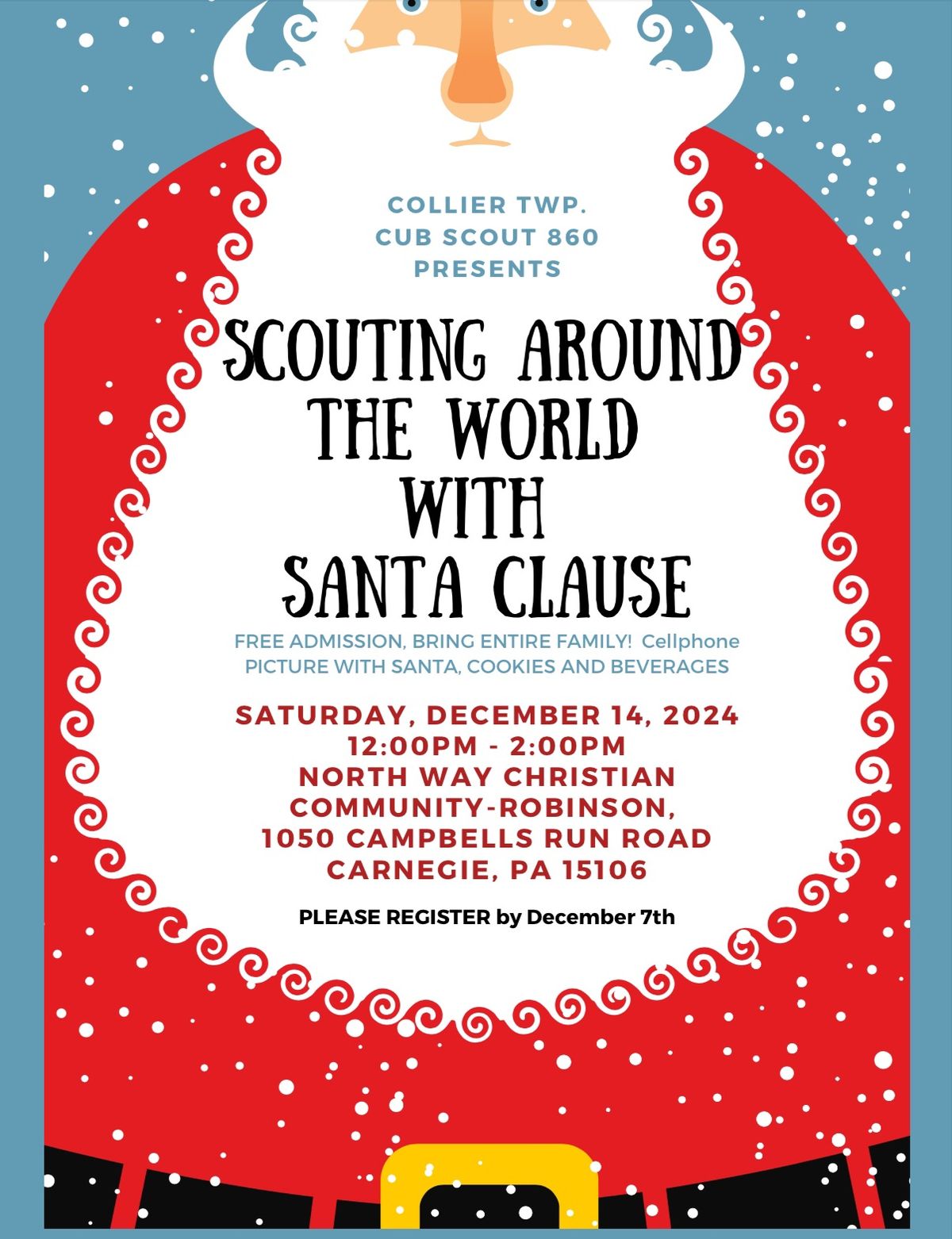 Holiday Event-Travel Around the World With Santa