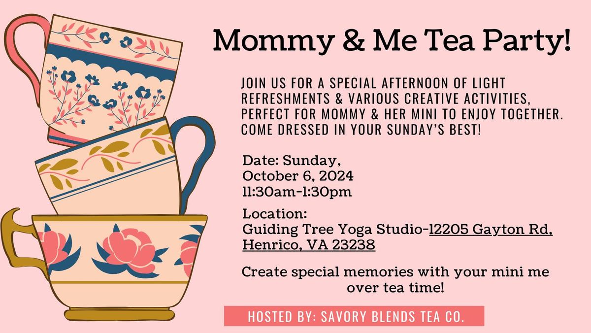 Mommy & Me Tea Party