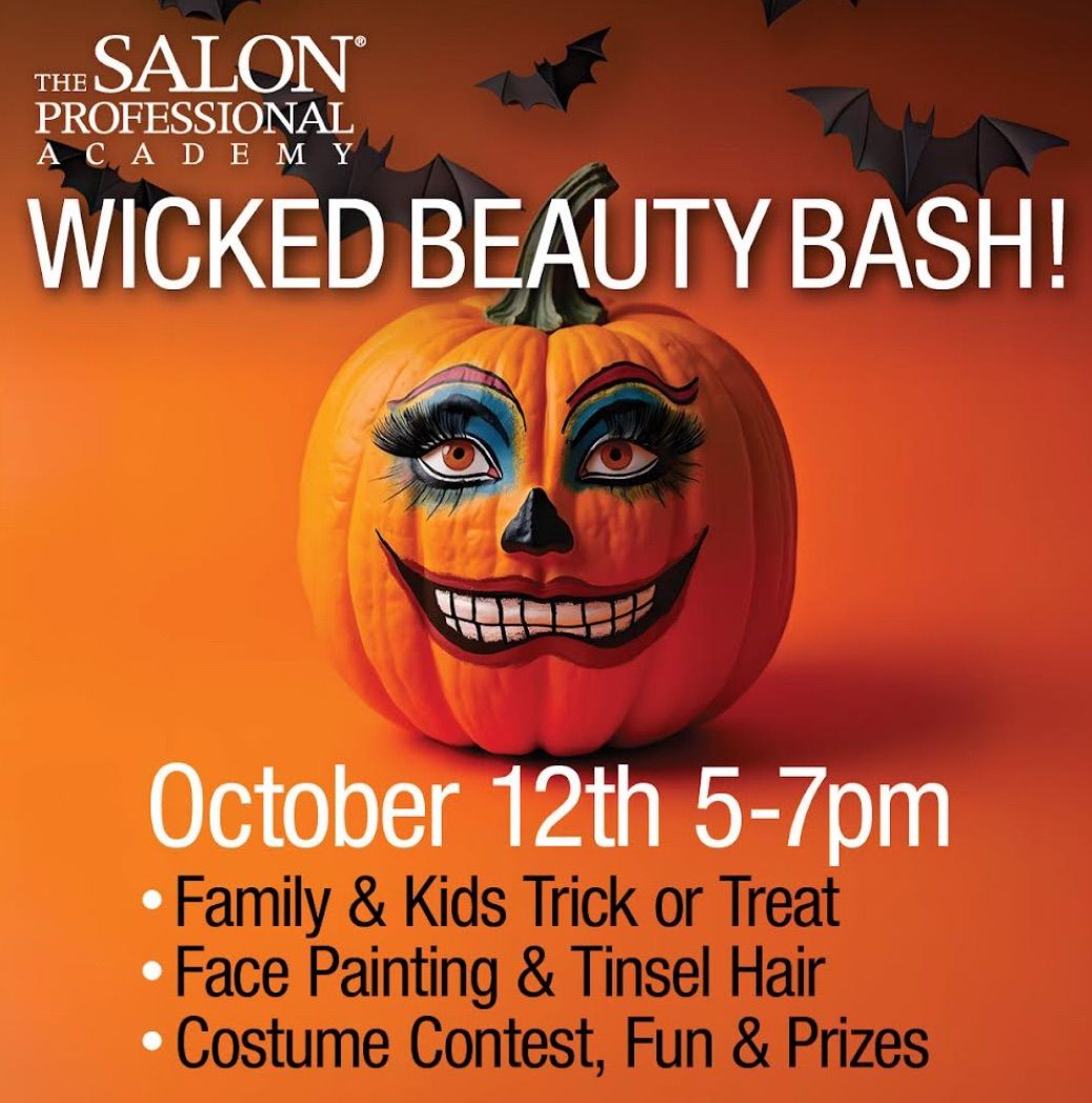 \ud83c\udf83 Wicked Beauty Bash at The Salon Professional Academy! \ud83c\udf83