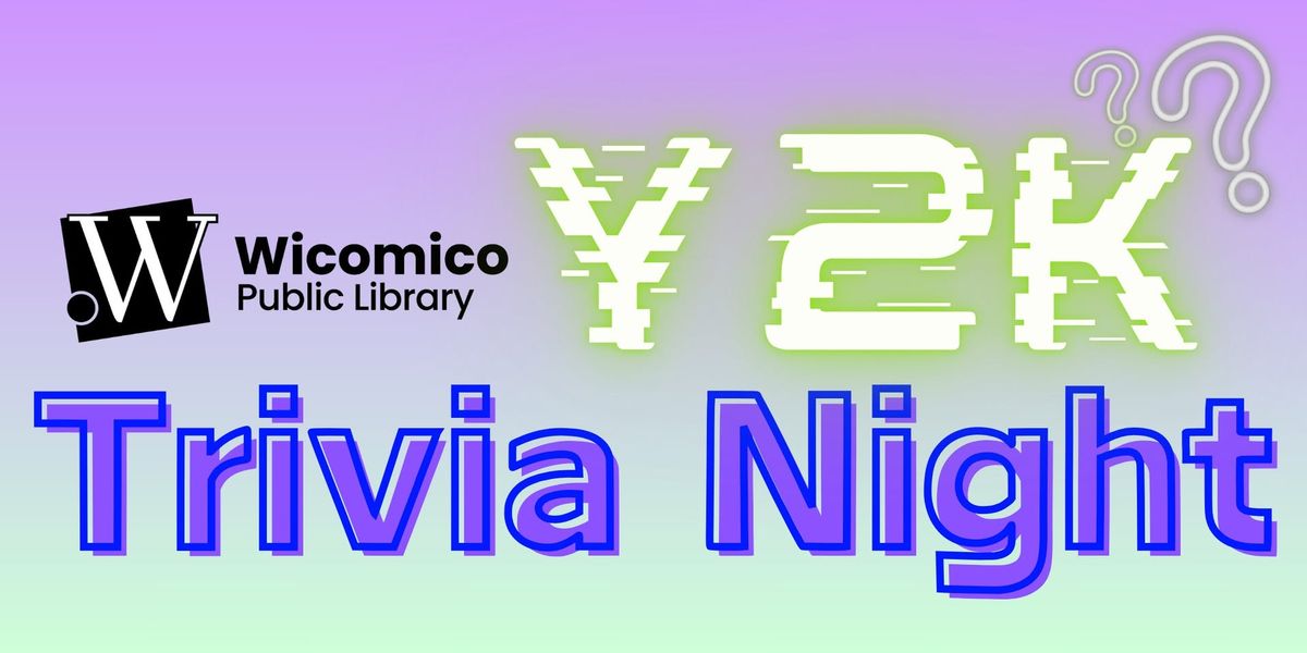 Y2K Trivia Night Fundraiser