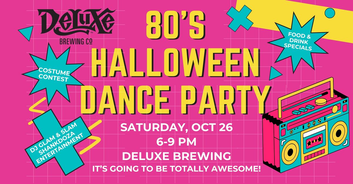 80's Halloween Dance Party