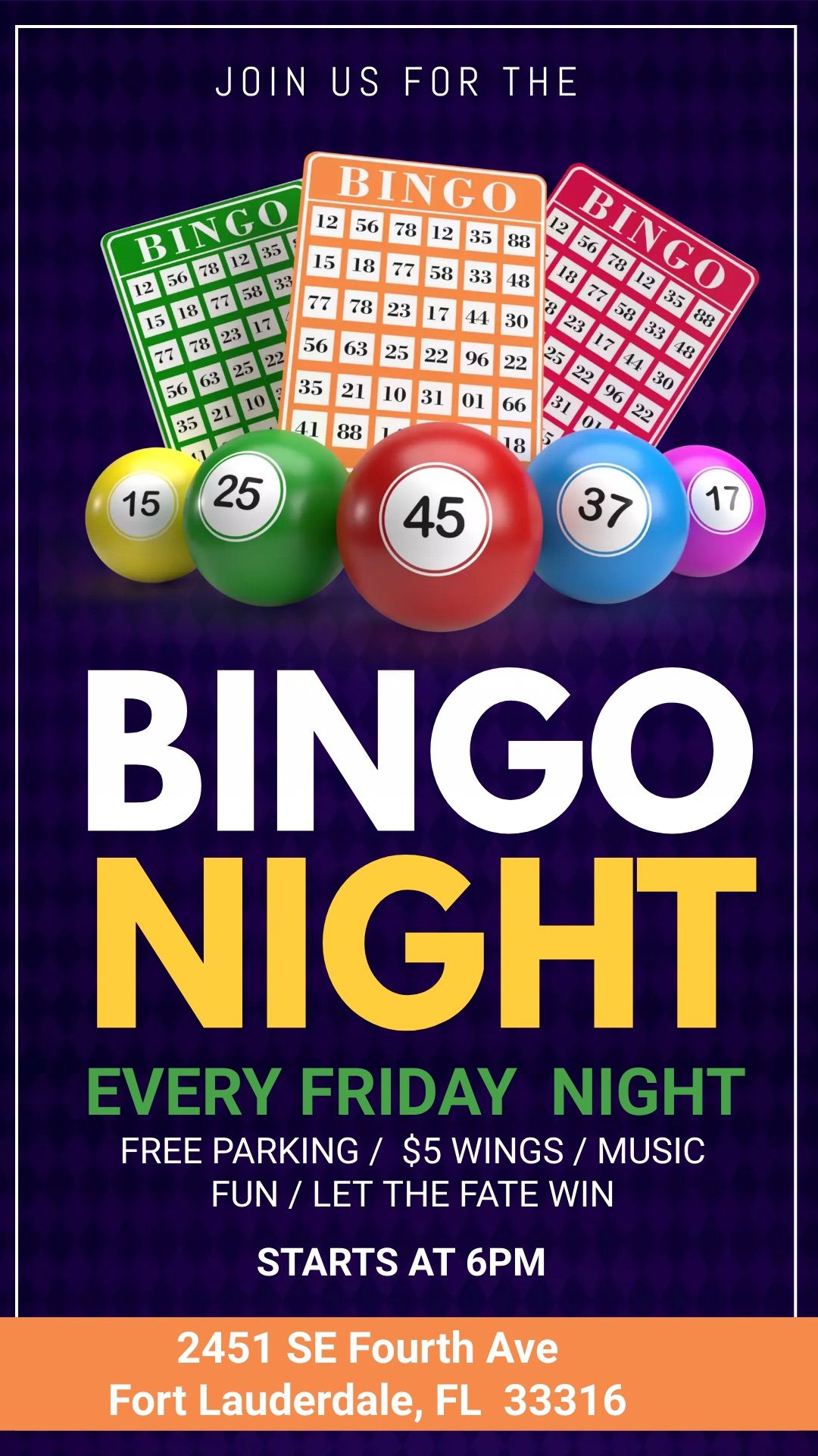 BINGO NIGHT 