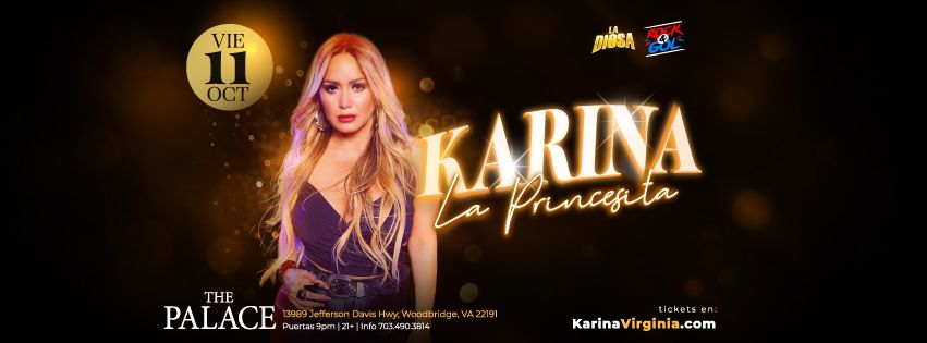 Karina La Princesita en Virginia