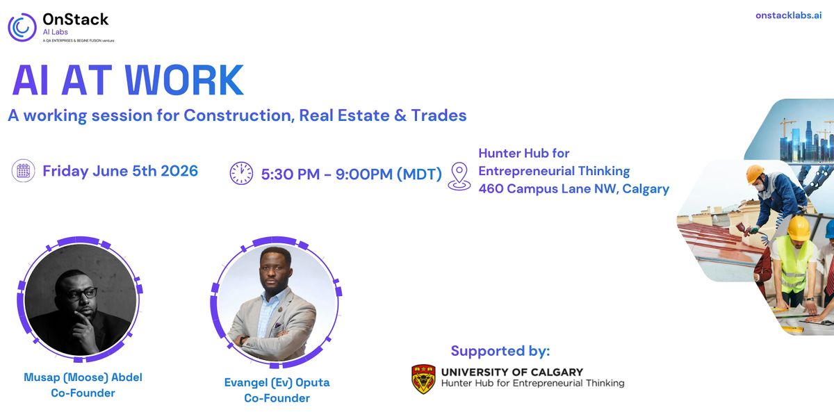 AI at work: A working session for Construction, Real Estate & Trades