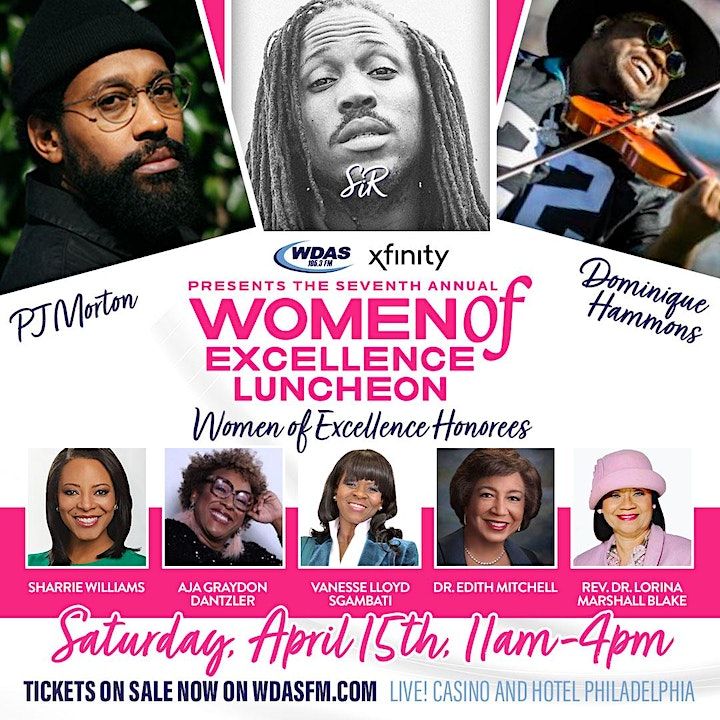 7th Annual WDAS Women Of Excellence Luncheon, Live! Casino & Hotel ...