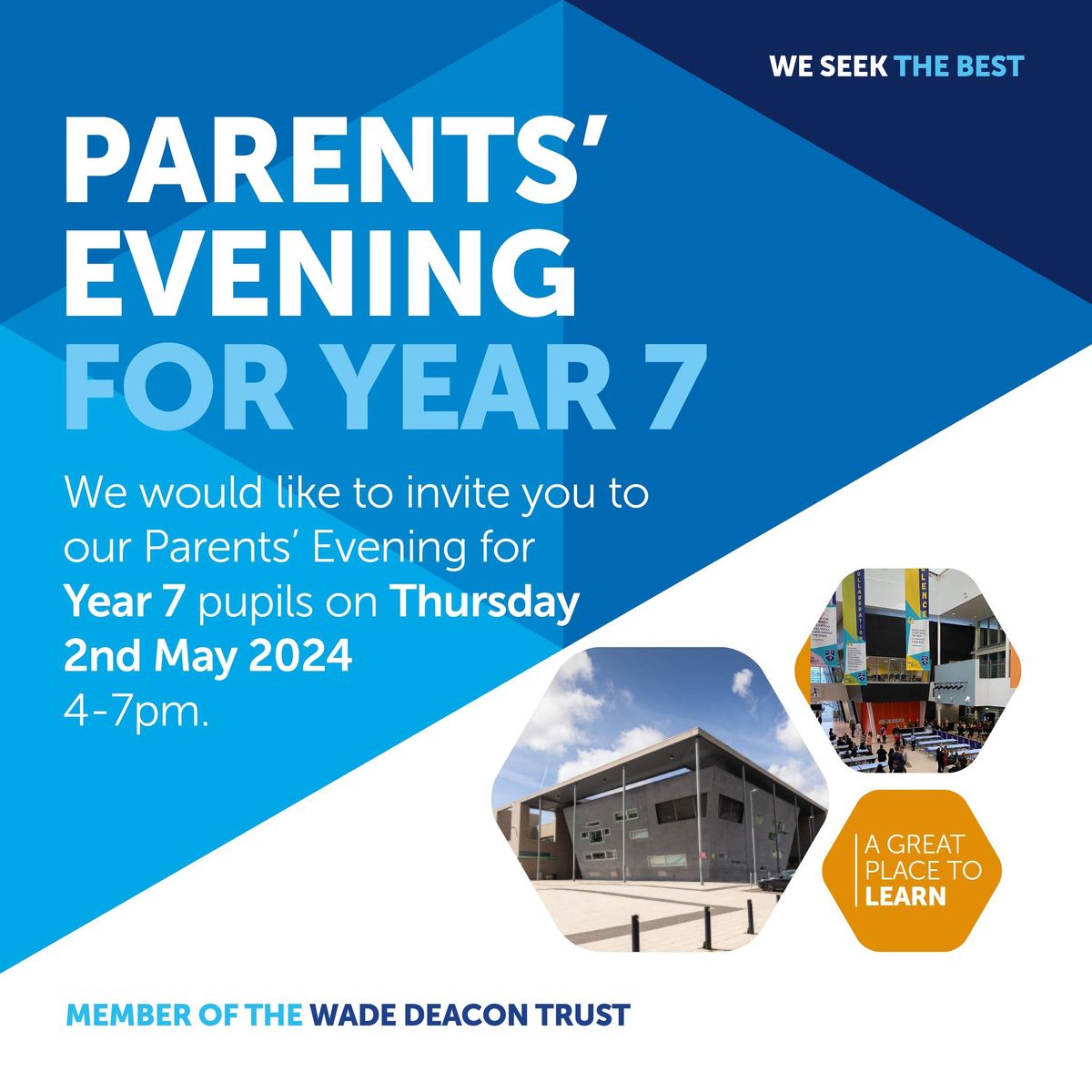 Year 7 Parents and Carers Evening