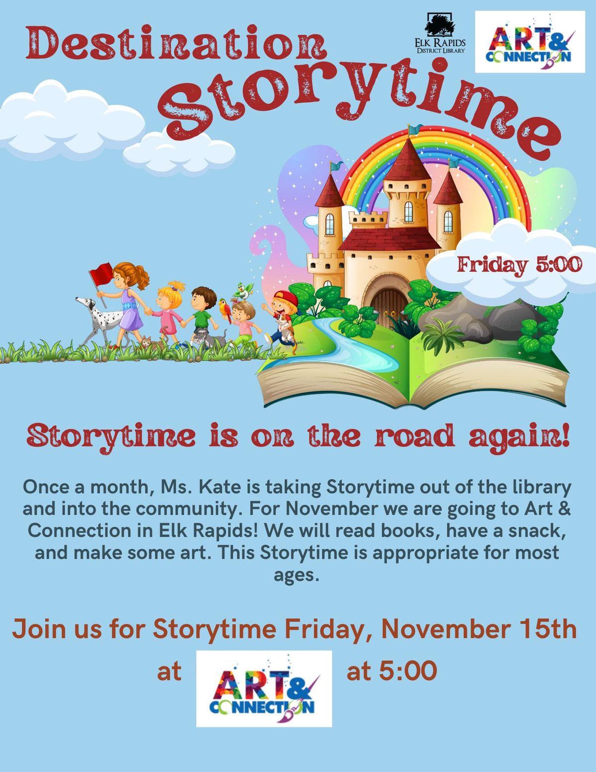 Destination Storytime