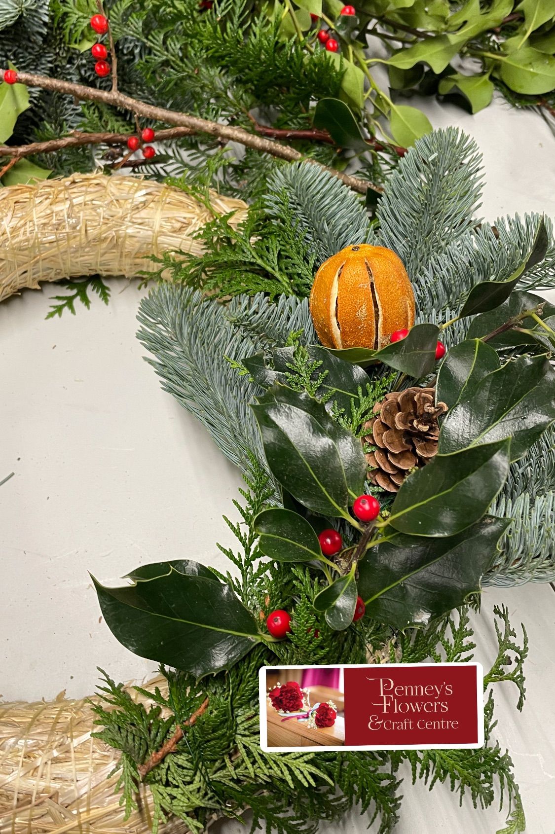 Christmas wreath workshop 