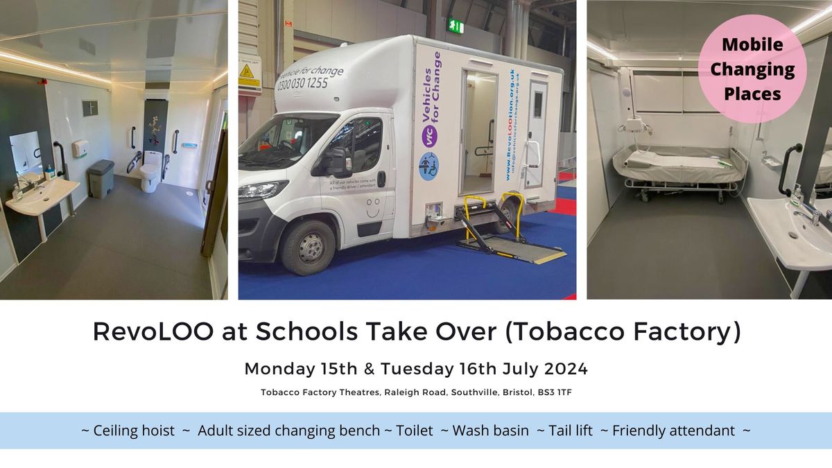 RevoLOO at Schools Take Over (Tobacco Factory)