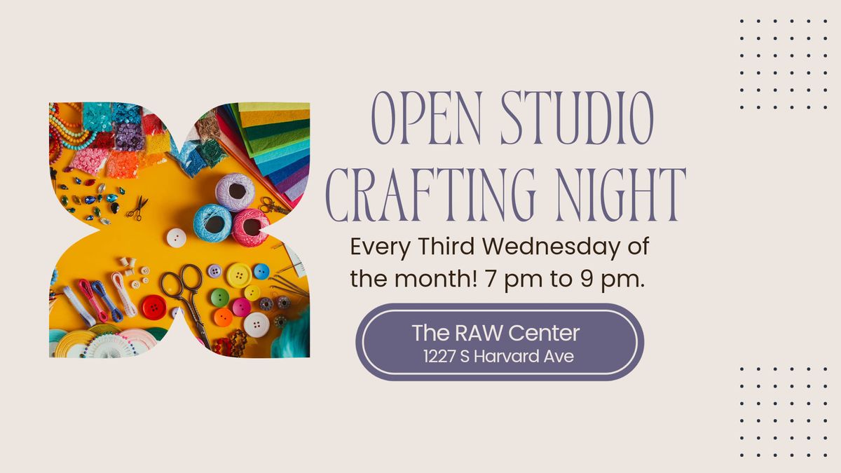 Open Studio Craft Night