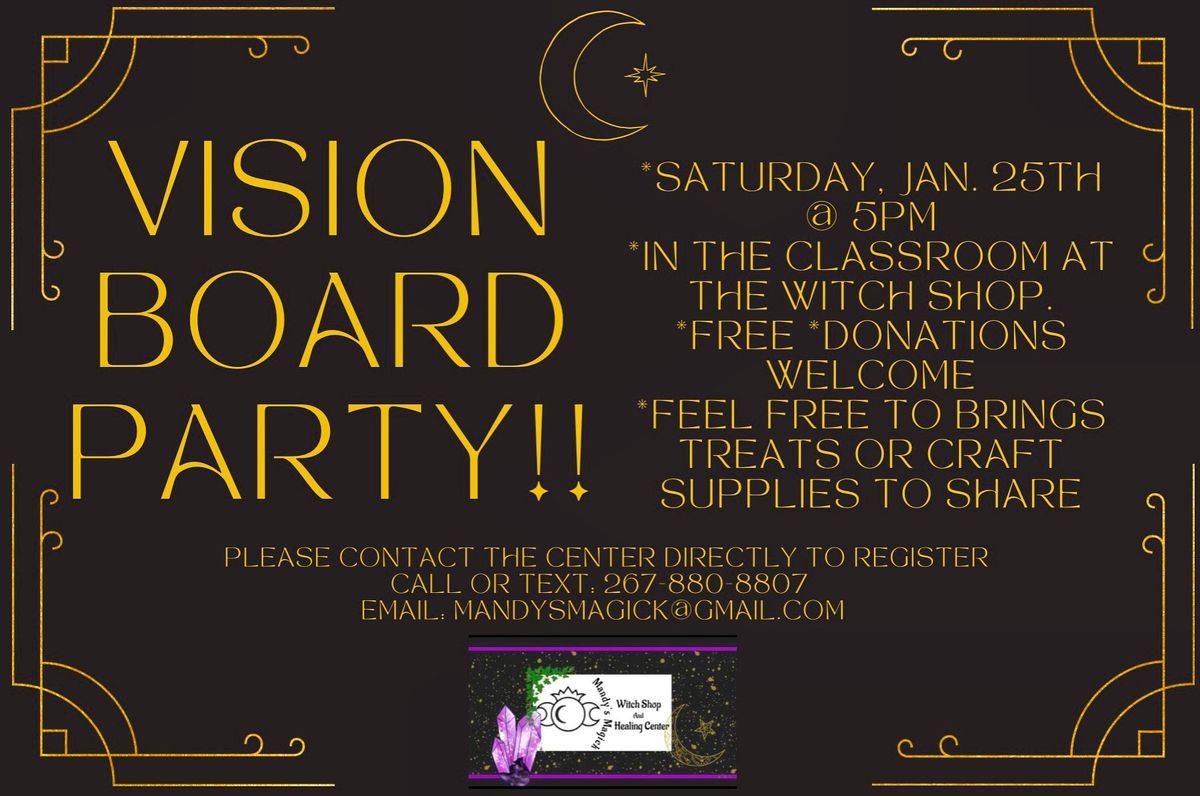 Vision Board Party 