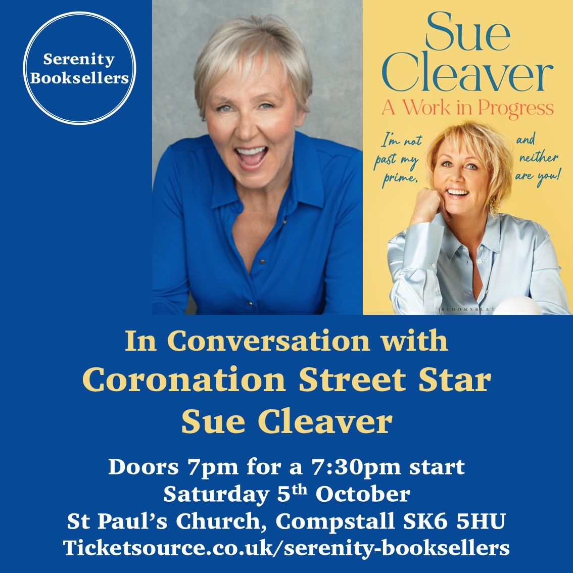 In Conversation with Coronation Street Star Sue Cleaver