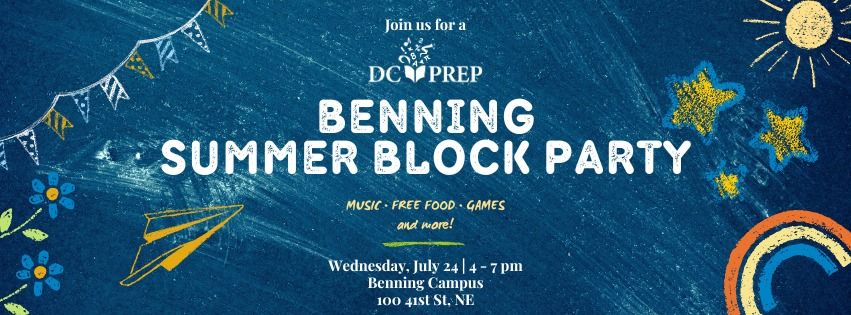 DC Prep Benning Summer Block Party