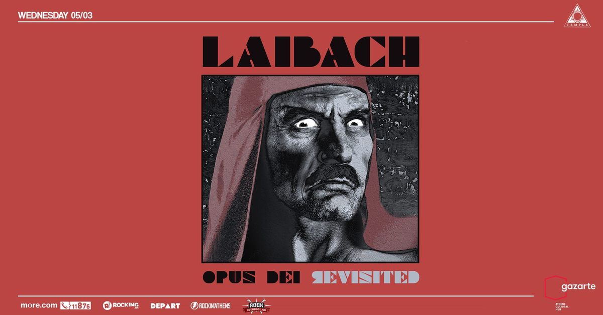 Laibach live in Athens - Opus Dei - Gazarte Ground Stage