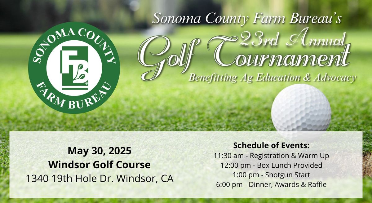 23nd Annual Golf Tournament