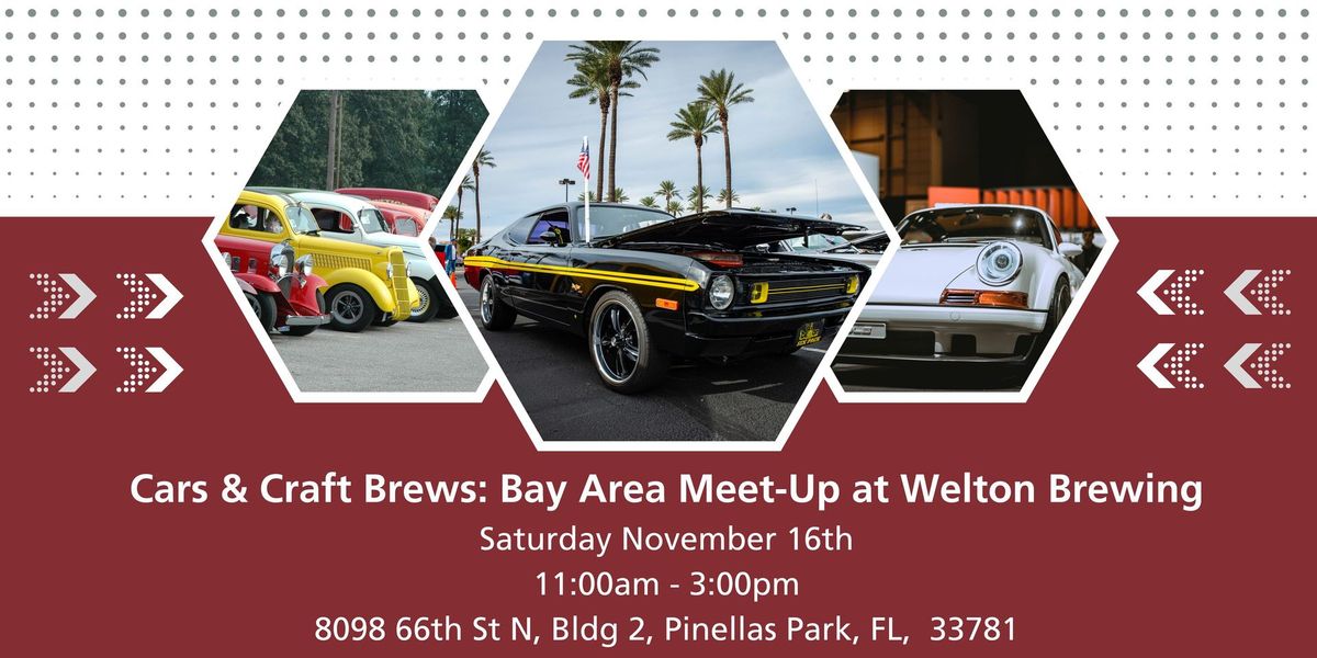 Cars & Craft Brews: Bay Area Meet-Up at Welton Brewing 