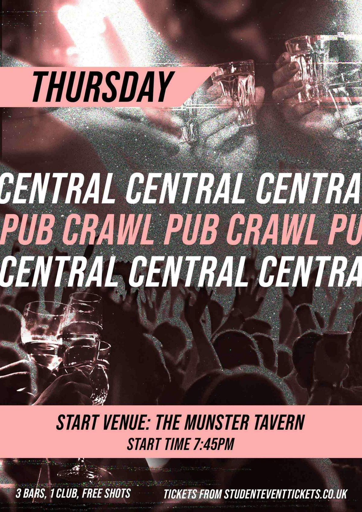 CENTRAL LONDON PUB CRAWL - THURSDAY 4TH SEPTEMBER