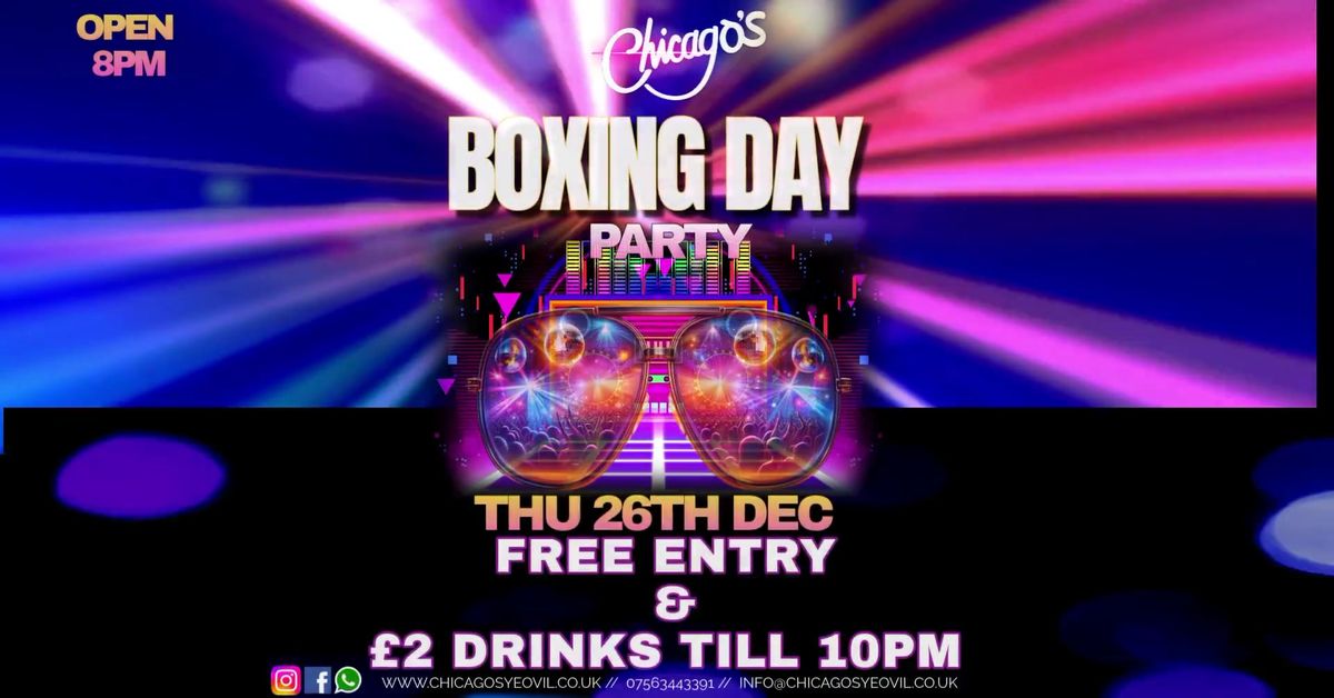 Boxing day party 