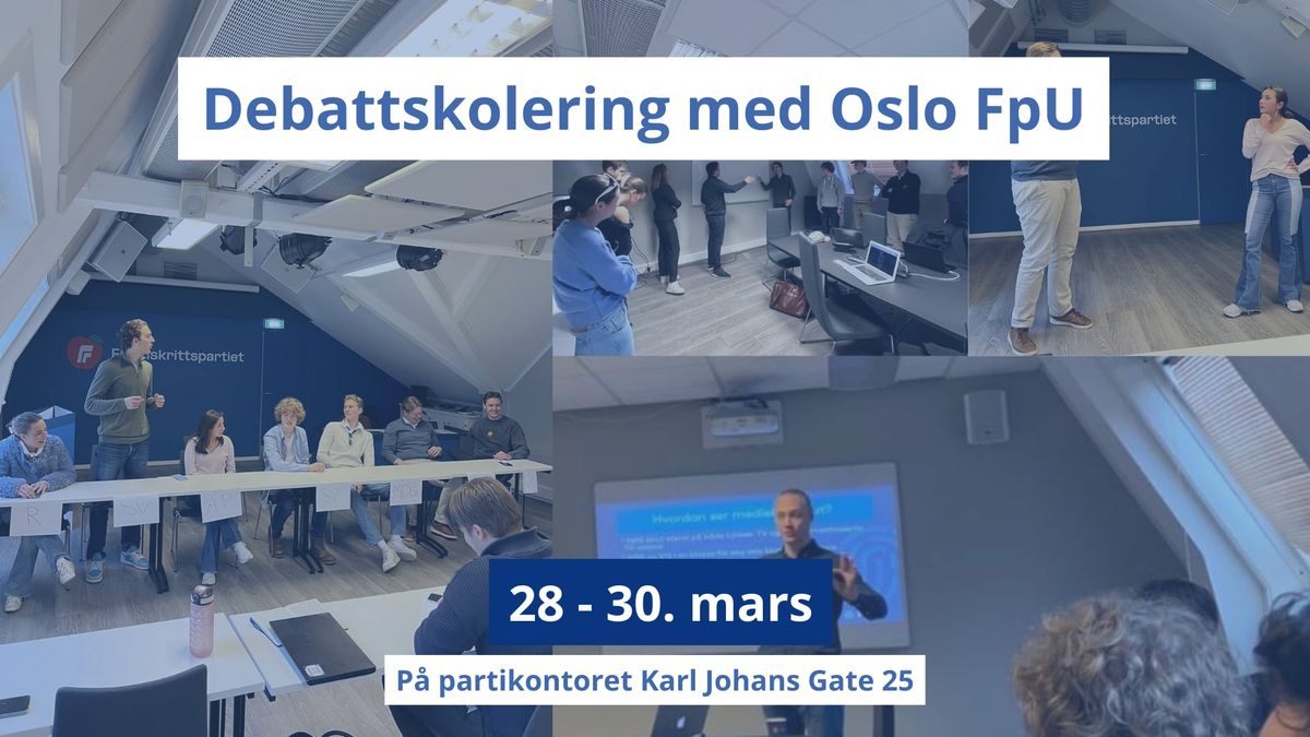 Debattskolering med Oslo FpU