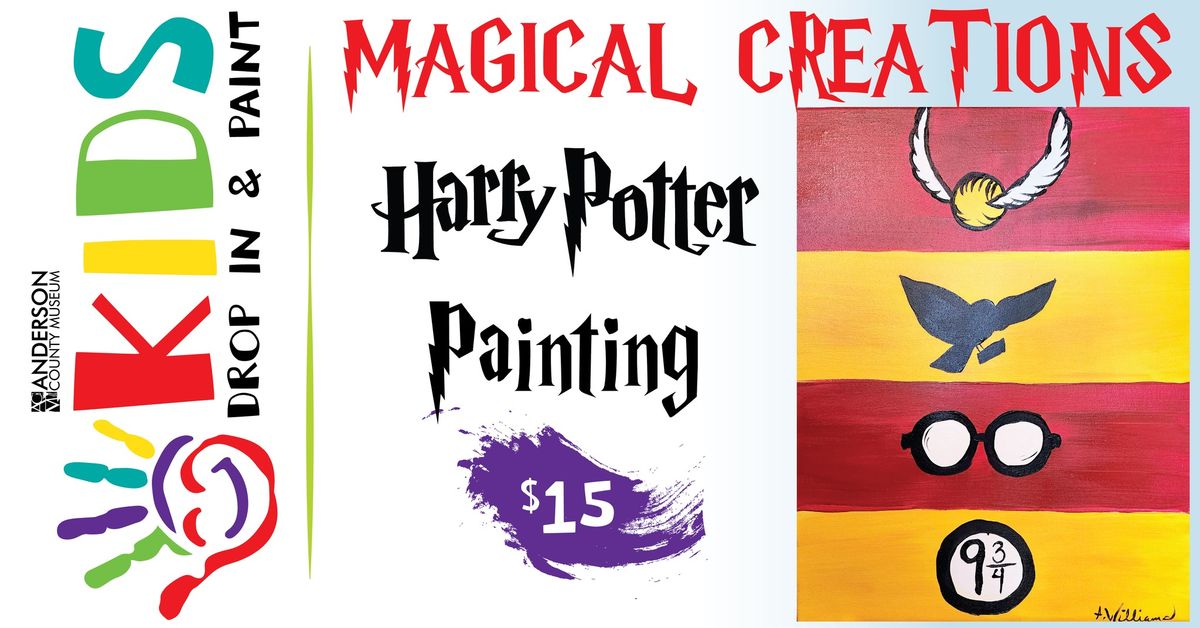 Magical Creations - Harry Potter Painting For Kids!