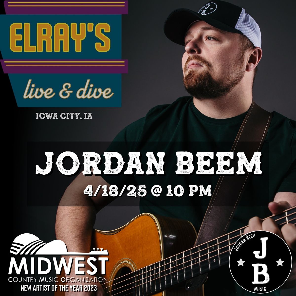 Jordan Beem live at Elray\u2019s!