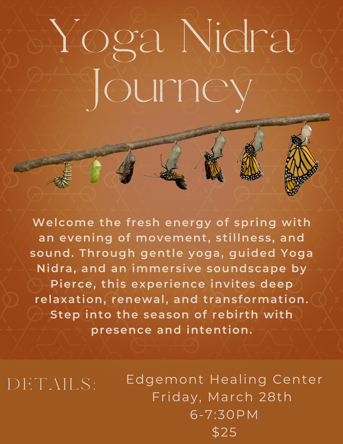 Spring Sound + Yoga Nidra Journey