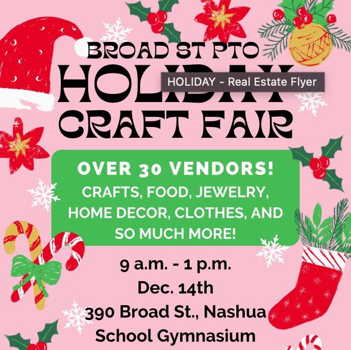 Broad St PTO Holiday Craft Fair