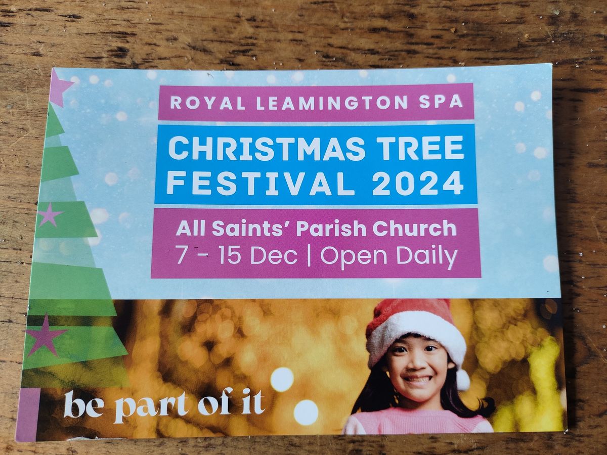 Leamington History Social: Christmas Tree Festival 2024