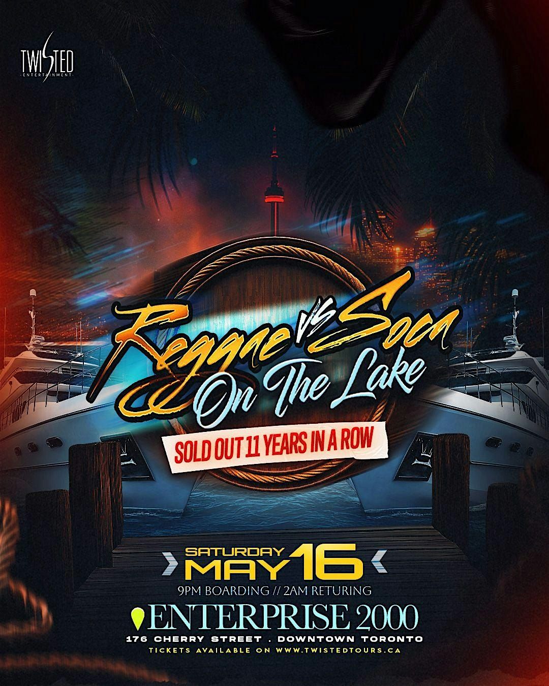 Reggae VS Soca On The Lake | Victoria Day Long Weekend | Saturday May 16th