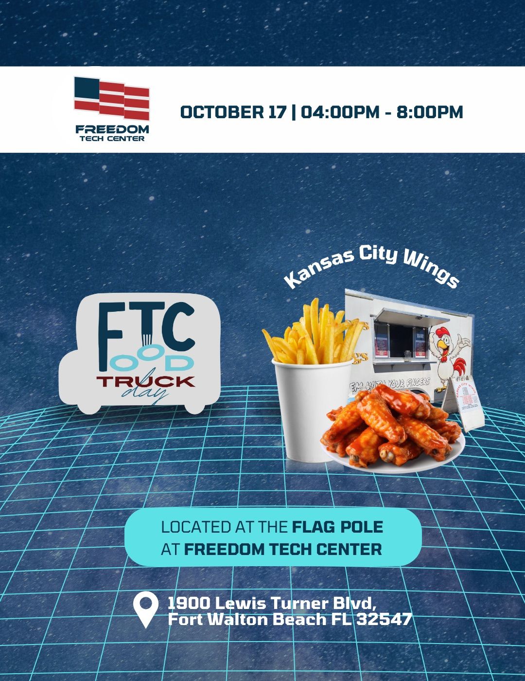 Freedom Tech Center Food Truck Day - Oct.17