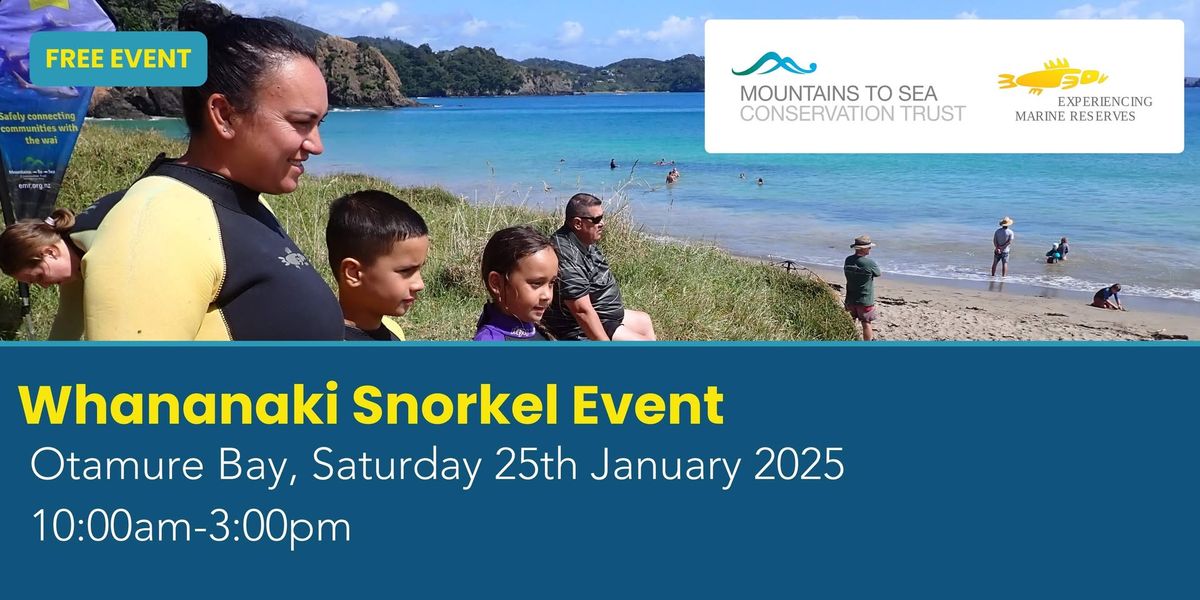 Whananaki Community Snorkel Day