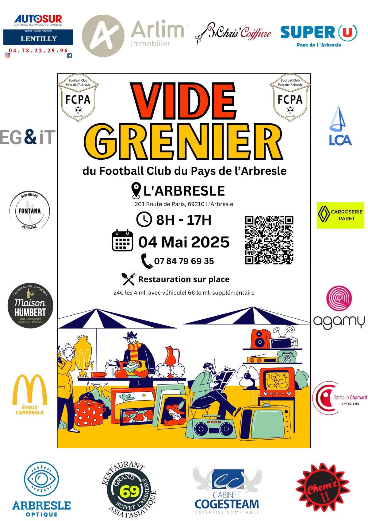 Vide grenier du FCPA