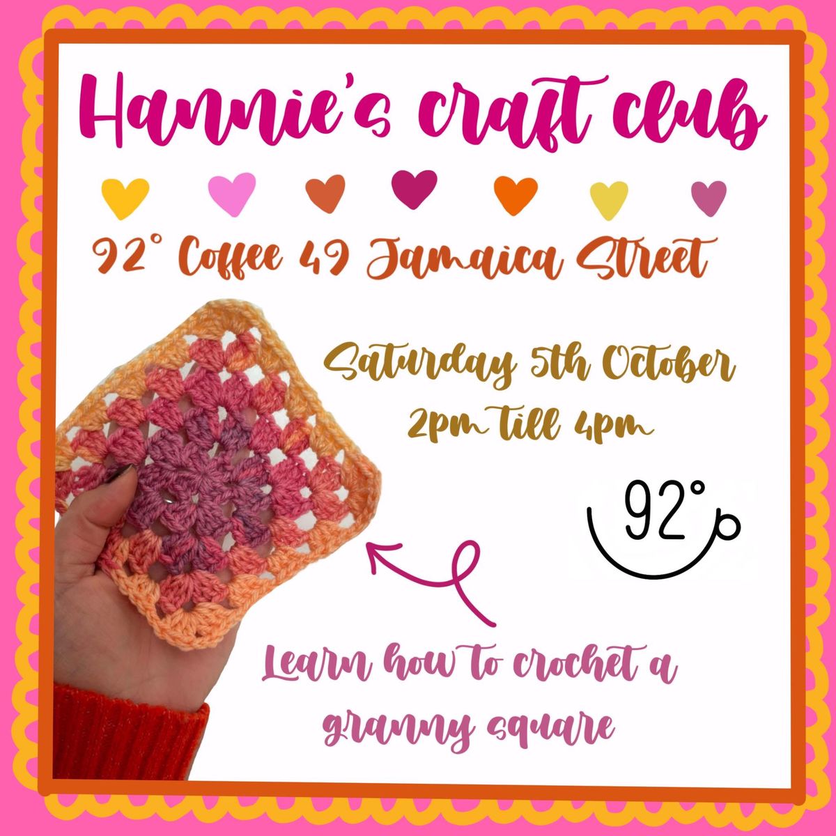 Hannie\u2019s craft club