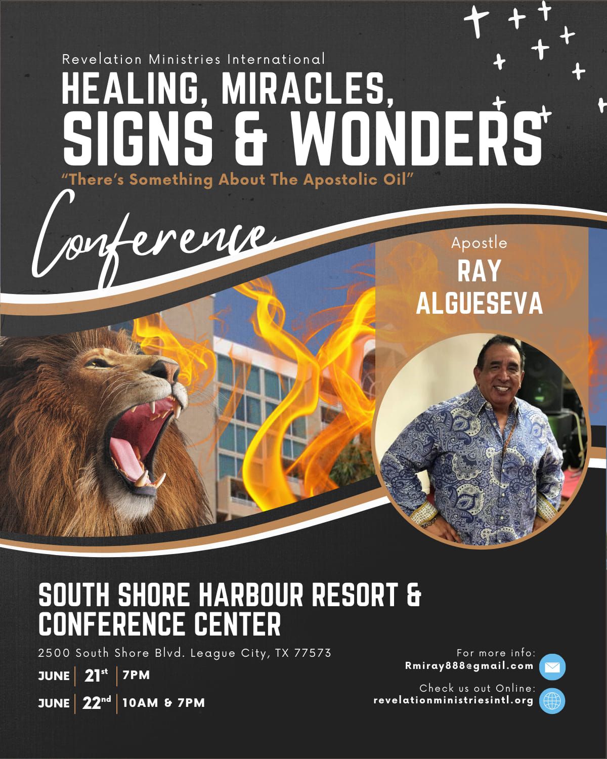 Apostolic Oil Revival Conference with Apostle Ray Algueseva 