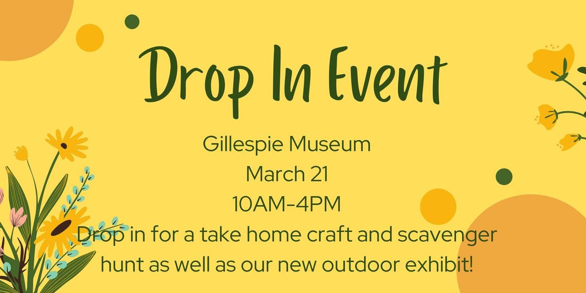 Drop In - Celebrate Spring