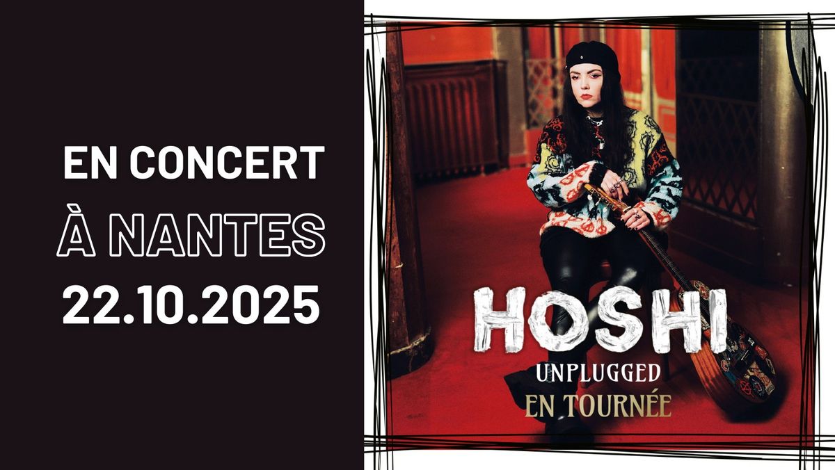 Hoshi \u00e0 Nantes \u2022 en concert le 22 octobre 2025 \u2022 Cit\u00e9 des Congr\u00e8s