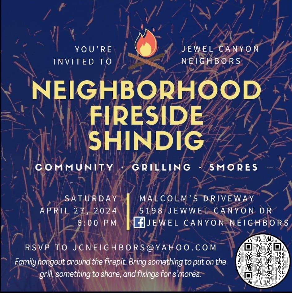 Neighborhood Fireside Shindig